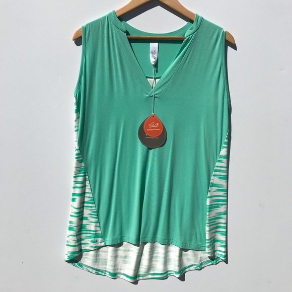 Yala Tops - YALA stretch bamboo activewear tank